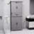 Grey Bathroom Cabinet With Multifunctional Storage Space, With Sliding Drawers And Adjustable Shelves
