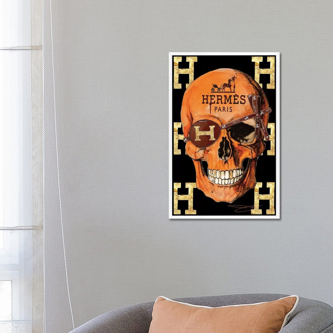 Leinwandbild Hermes Skull