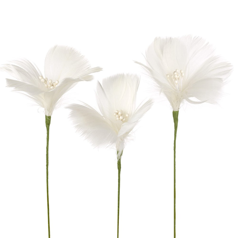 Carnation Arrangement, White