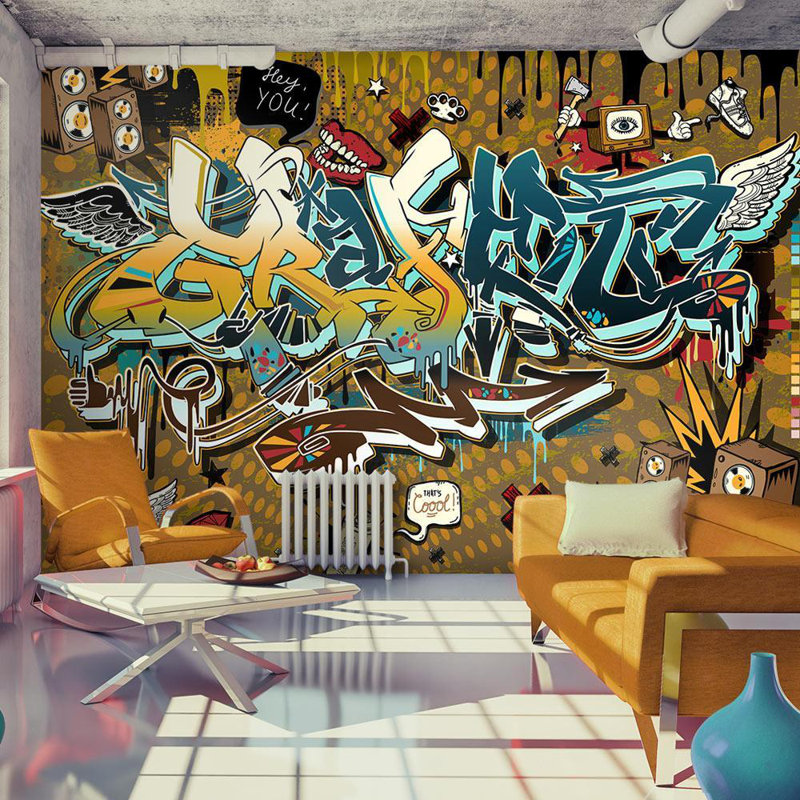 Murale, L 4,58 pi x l 6,5 pi