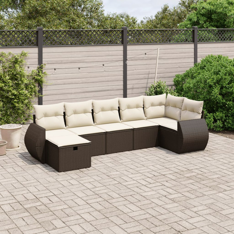Ensemble de canapé de jardin Vidaxl