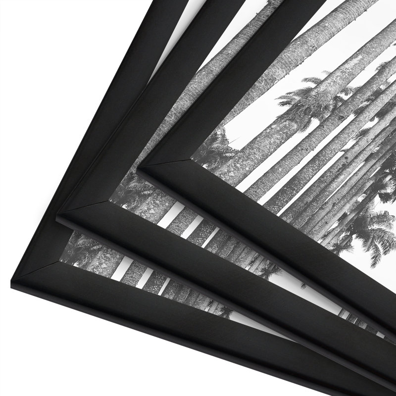 Malaya 3 Pack Lightweight Poster Frames Slide-In Photo Frames with Buildable Molding, 12" x 18"