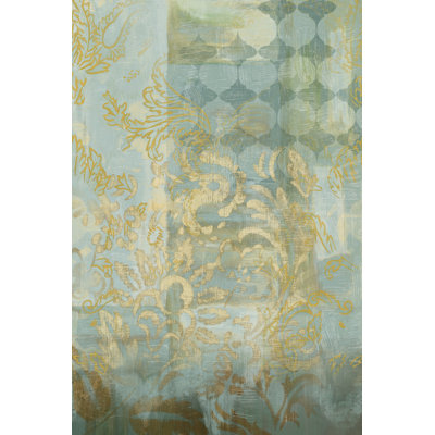 Gilded Tapestry I - Wrapped Canvas Print