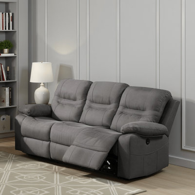 Antwone 86'' Faux Leather Power Reclining Sofa