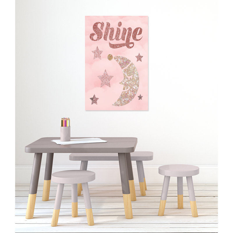 Paillettes, H 36 po x l 24 po x P 1,5 po, Toile