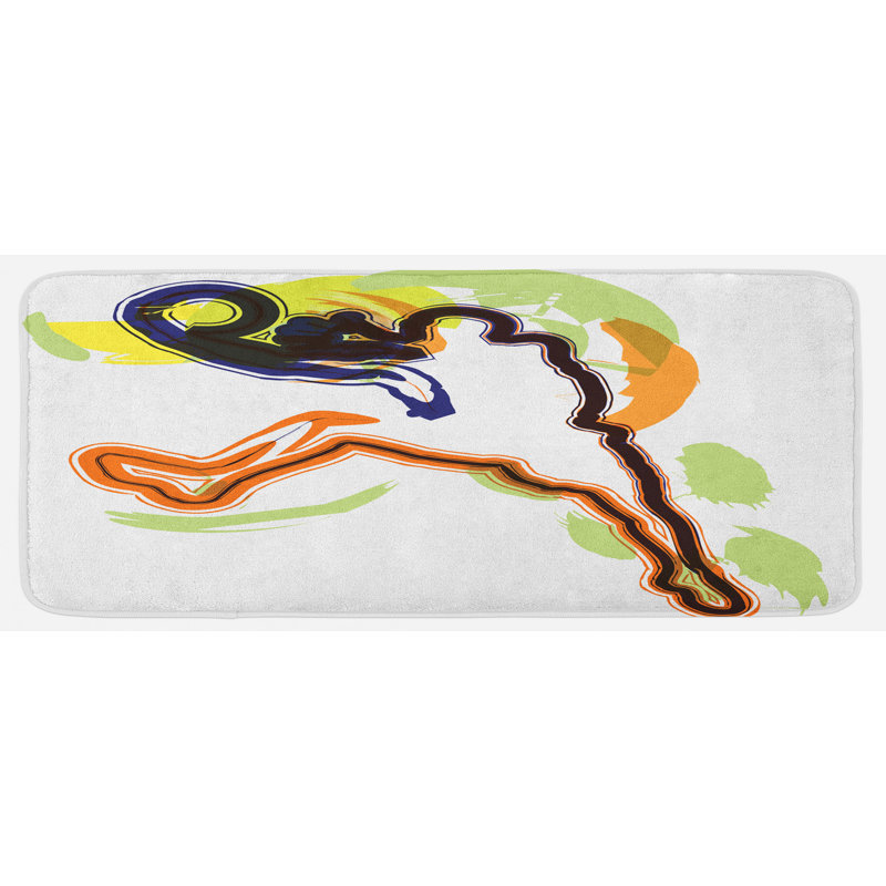 Cottage / Country Polyester Kitchen Mat