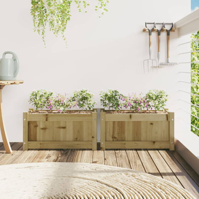 Wooden Kogut Flower Box
