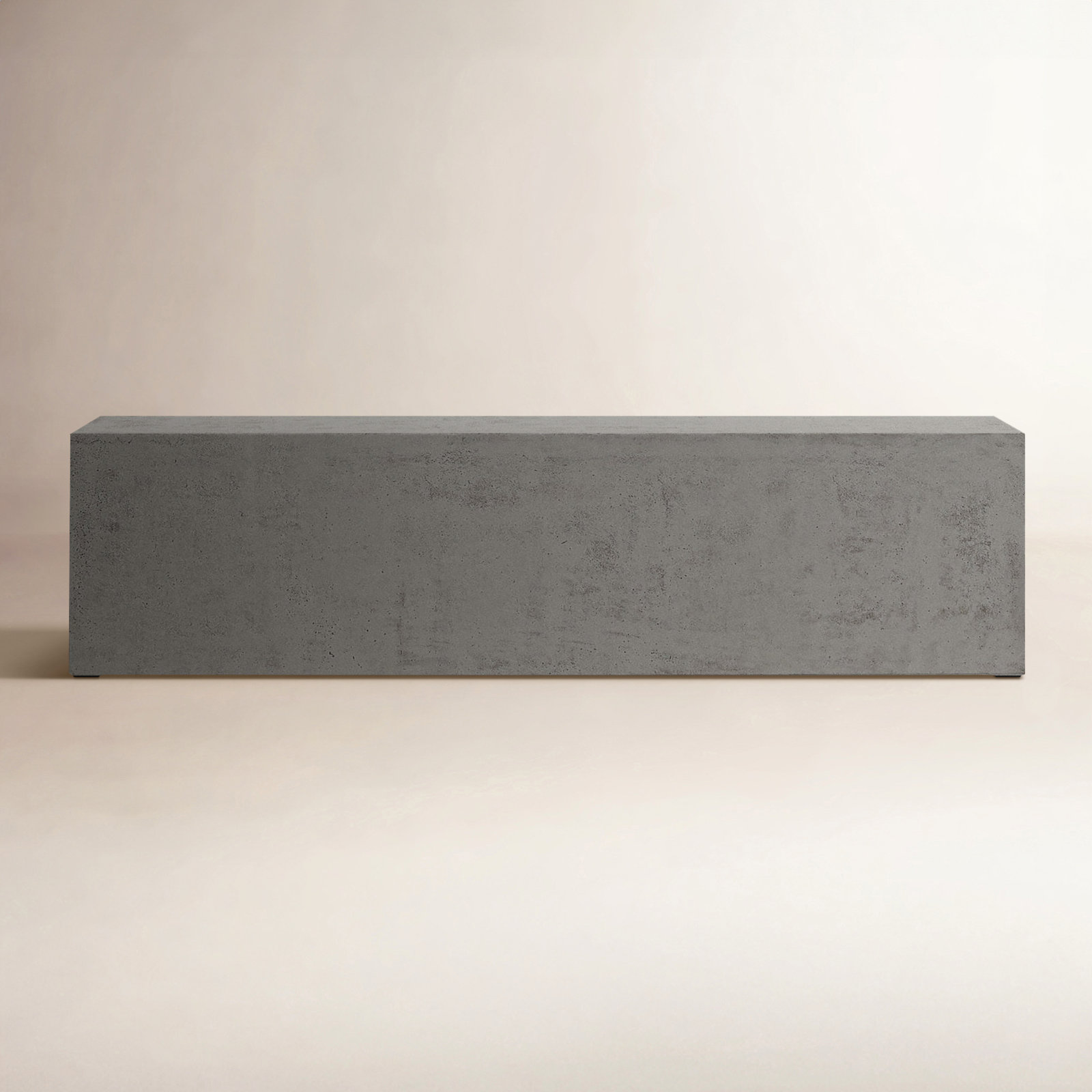 Kareen Bench, Dark Gray, 18"H x 70.75" W x 14" D