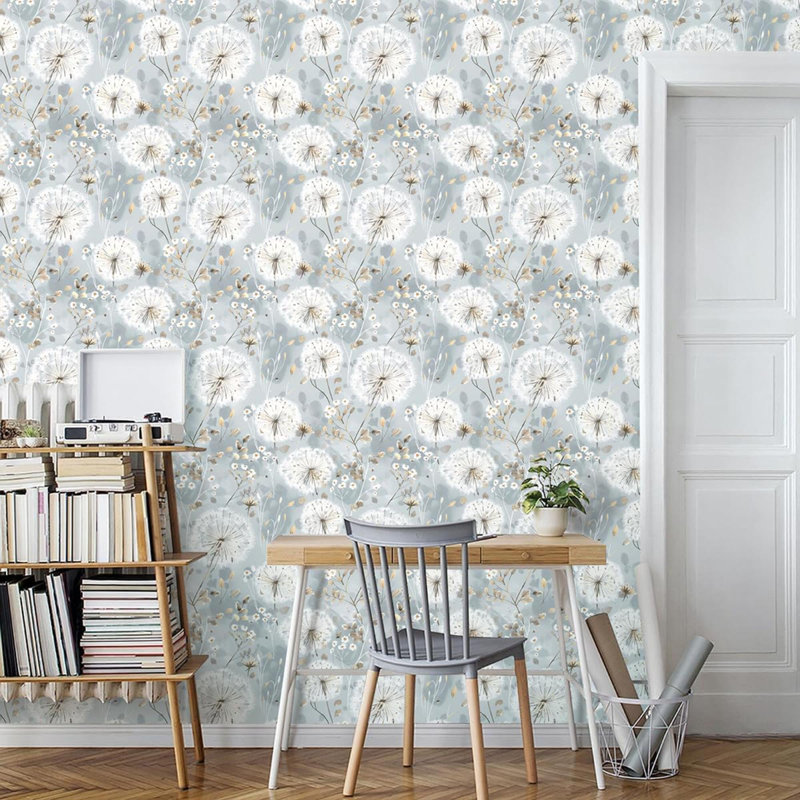 Papier peint floral Papier peint pissenlit adhésif Floral