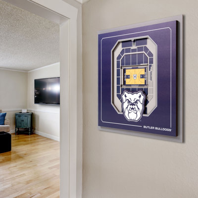 NCAA Butler Bulldogs Stadium Series 3D Wall Art