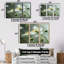 Volker - Ensemble de salon mural floral-108457703-108457705