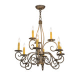 Winsford 10 - Light Chandelier