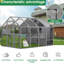 Luxury Luxury - Enclos gris en bois avec pont gonflable, plateformes et panneau de soleil pour plusieurs chats