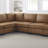 Faux Leather Modular Sectional