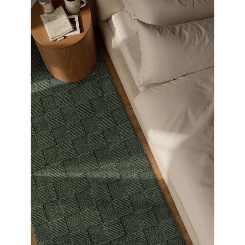 Villeroy & Boch Wool Rug Scala - Natural Living Room Rug with High-Low Texture for Living Room, Dining Room, Bedroom, and Hallway
