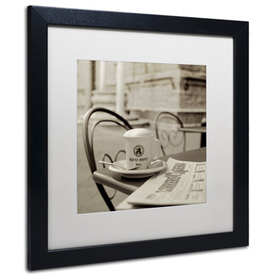 Alan Blaustein " Tuscany Caffe VI " by Alan Blaustein