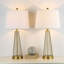 Ensemble de 2 lampes de table en fer à intensité variable Donnybrook H 27 po-1872917543