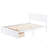 Platform Bed with Under-bed Drawers