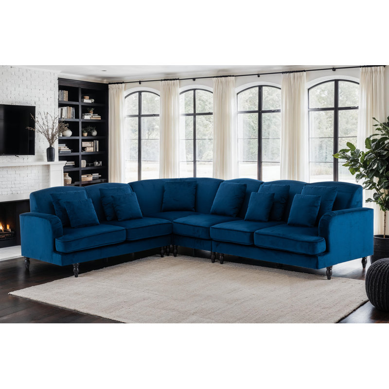 Modular Corner Sofa 2C3/3C2, Blue