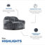 Fauteuil à billes Sealy® Tore