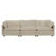 Ensemble de canapés-lits en chenille beige-1562147843-1562147842