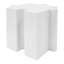 Table d'appoint modulaire Convex Edge MGO, intérieur et extérieur, blanc | Idée de cadeau-1219271331-1219271388
