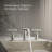 Purist Widespread Bathroom Sink Faucet with Low Cross Handles and Low Spout-6916143