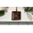 Pure Copper Hand Hammered Glasgow Dual Mount Single Bowl Bar Prep Sink 12" 