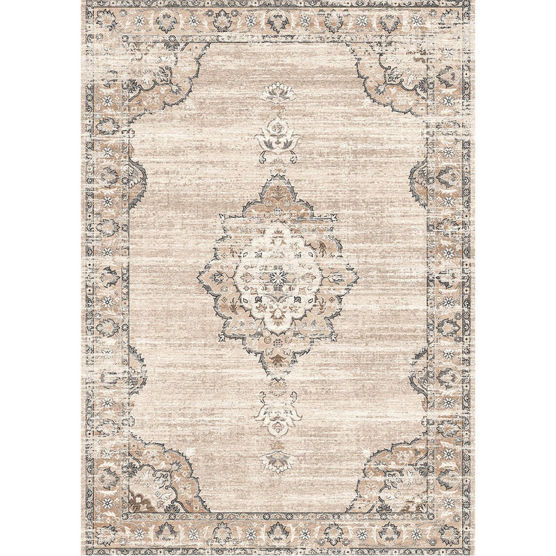 Majestic Area Rug, Beige, Rectangle 2'x 3'