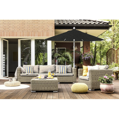 Parasol de marché Sunbrella 9 'Jericho