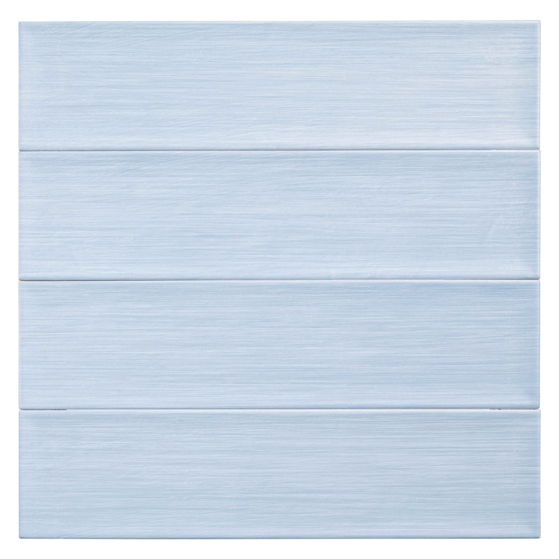 Ganberry 4-in. x 16-in. Subway Textured Matte Ceramic Wall Tile, Muro