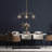Lotoya 3-Light 25"W  Small Kitchen Island Linear Pendant Light