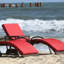 Chaise longue d'extérieur