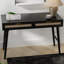 Bureau Sedona Cane 45 po avec prises USB et secteur, semi-assemblé, noir-94114463