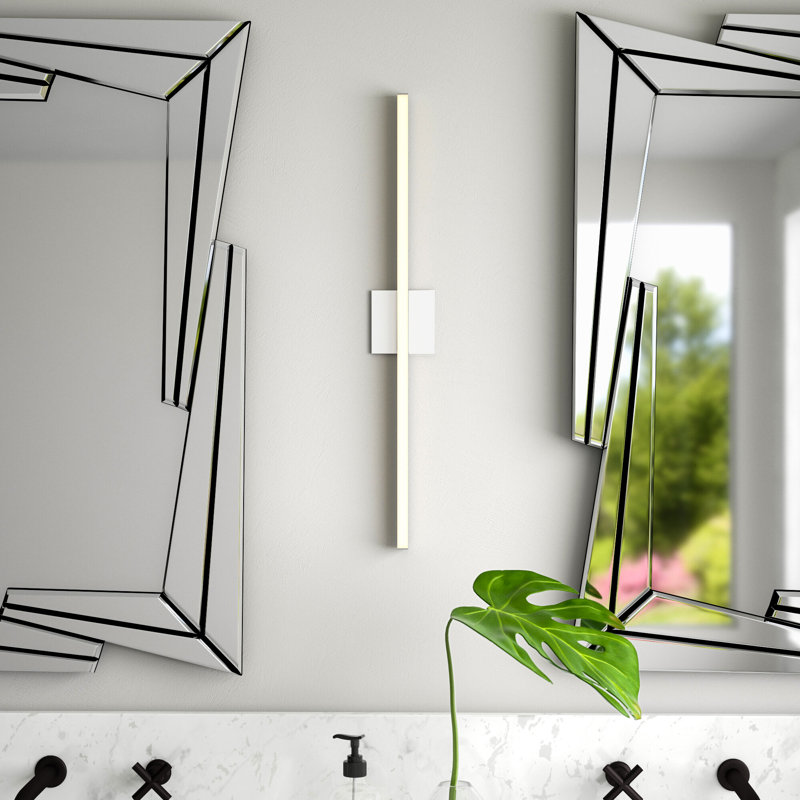 Stix Dimmable LED Vanity Light, Satin White