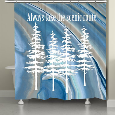 Rideau de douche Scenic Route
