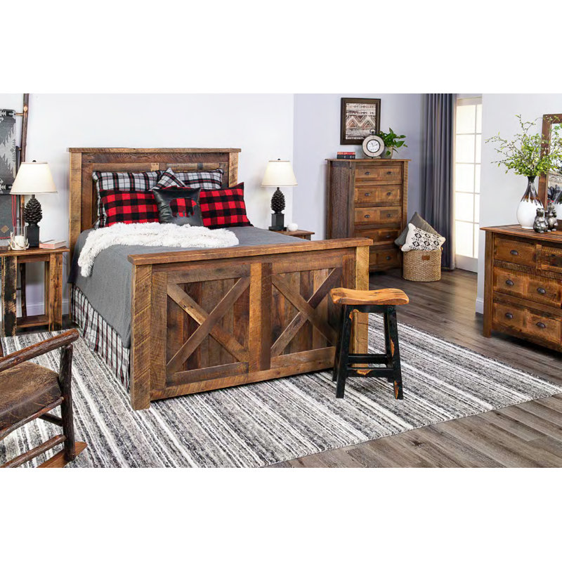 Lit de grange Fireside Lodge Barnwood, Grand lit