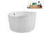 43.3'' x 43.3'' Freestanding Soaking Acrylic Bathtub-83635614