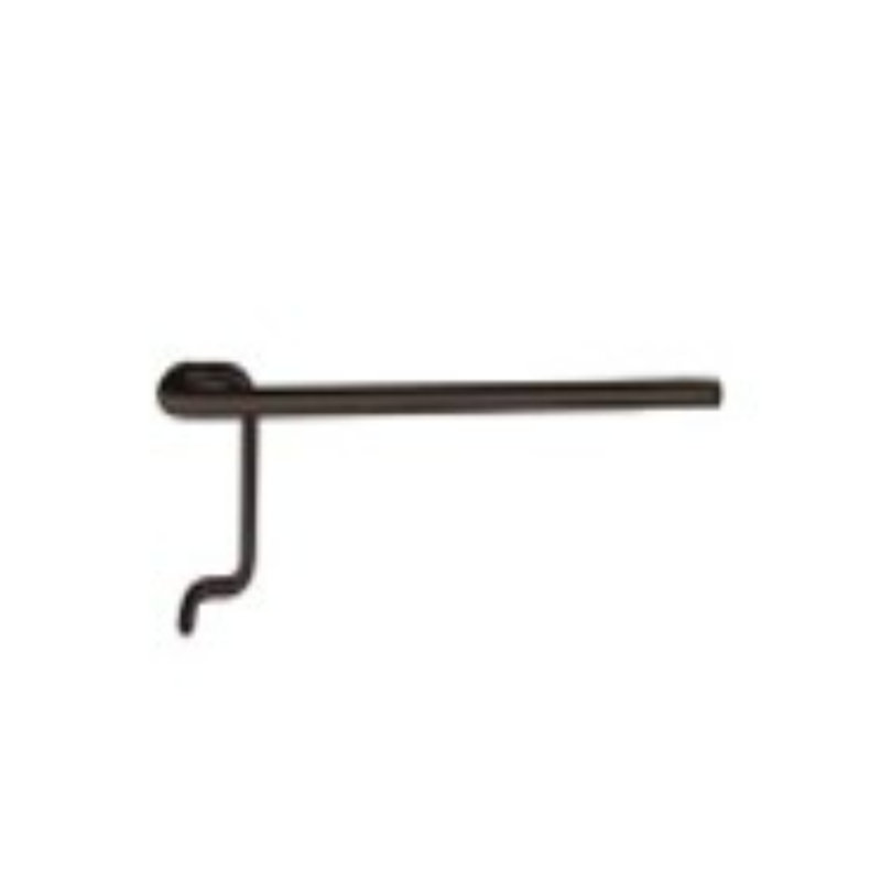 Storefront 10 in. Offset Pull Bar in Aluminum and Duronodic