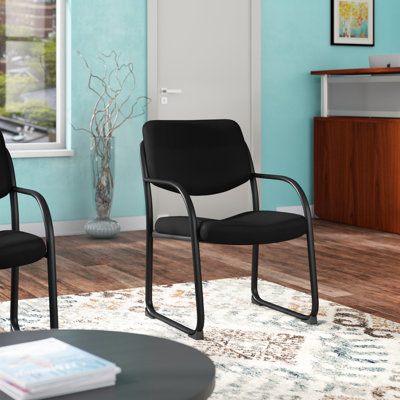 Nassi Fabric Executive Side Reception Chair with Sled Base