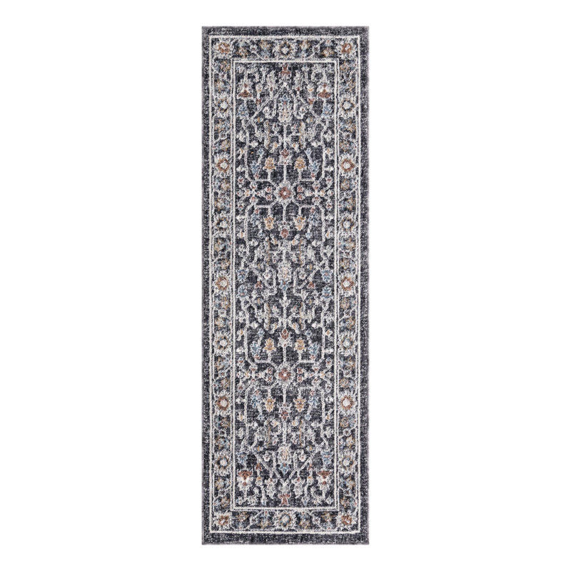 Erica Floral Indoor Rug, Runner 2' x 6'