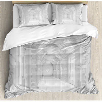 Outer Space Modern & Contemporary Duvet Cover