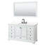 Ensemble de meuble-lavabo simple autoportant 48 po avec plateau en quartz Deborah-98115309-98115308-98115307