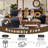 Kaneki 104.3"W Corduroy Compression Boneless LAF Sectional, High Back Cushion, No Assembly Required-2099413794