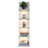 Deangelos 5 Tier Wall Shelf with Light-863616685