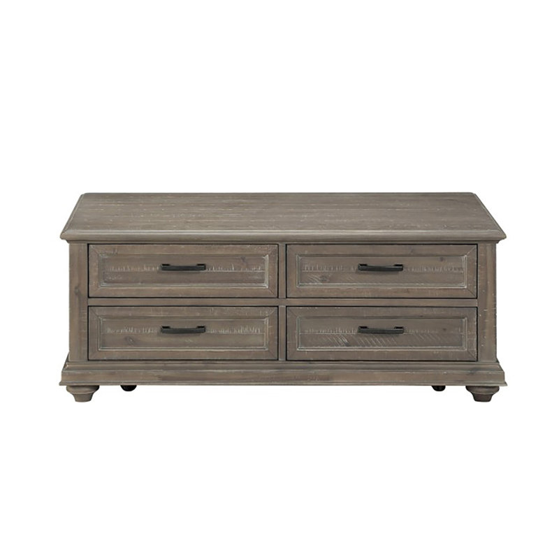 Table basse Nayele, Bois flottant / brun clair