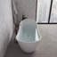 Baignoire autoportante 71 po blanc brillant avec drain interne Streamline-108964562