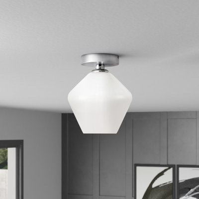 Sullivan Street Glass Flush Mount