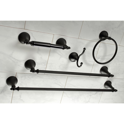Kingston Brass Naples 5-Piece Bathroom Hardware Set