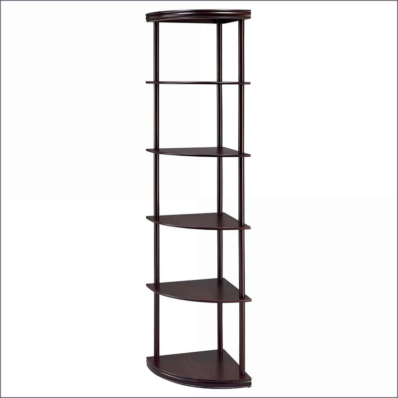 Bibliothèque, coin 4-Cappuccino | Bois | Bureau